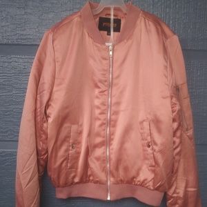 Ambiance Outerwear Bomber Jacket Mauve (M) New